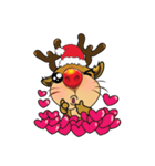 Cute Christmas Reindeer（個別スタンプ：20）