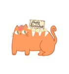 Orange Bread Cat（個別スタンプ：16）