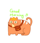 Orange Bread Cat（個別スタンプ：17）