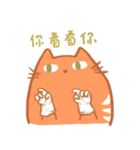 Orange Bread Cat（個別スタンプ：21）