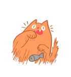 Orange Bread Cat（個別スタンプ：37）
