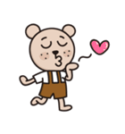 Bear NO.1 - bear and chicken（個別スタンプ：39）
