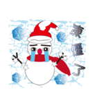 Colorful Christmas snow elves（個別スタンプ：8）