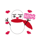 Colorful Christmas snow elves（個別スタンプ：9）