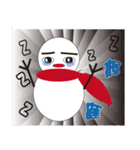 Colorful Christmas snow elves（個別スタンプ：15）