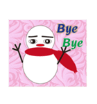 Colorful Christmas snow elves（個別スタンプ：19）