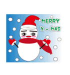 Colorful Christmas snow elves（個別スタンプ：21）