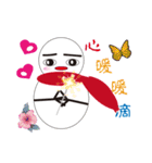 Colorful Christmas snow elves（個別スタンプ：24）
