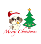 Shih Tzu Dog- FiFi: Merry Christmas（個別スタンプ：8）