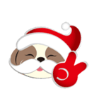 Shih Tzu Dog- FiFi: Merry Christmas（個別スタンプ：14）