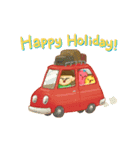 Cheez...z: Warbie ＆ Yama X'mas＆Holiday！（個別スタンプ：5）