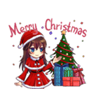 Mirai Chibi: Christmas（個別スタンプ：5）