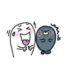 I have a friend（個別スタンプ：4）