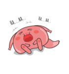 Kunyu kunyu the cute pink foxs（個別スタンプ：1）