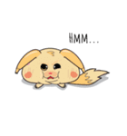 Kunyu kunyu the cute pink foxs（個別スタンプ：20）