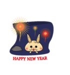 Kunyu kunyu the cute pink foxs（個別スタンプ：32）