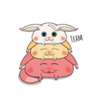 Kunyu kunyu the cute pink foxs（個別スタンプ：36）