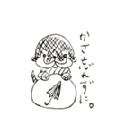 手書きかわうそ（個別スタンプ：40）