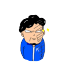 天パ男の感情。（個別スタンプ：8）