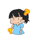 ポニテっ娘 2（個別スタンプ：12）
