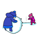 SilLion (it is Christmas time)（個別スタンプ：39）