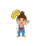 おだんごあこちゃん（個別スタンプ：1）