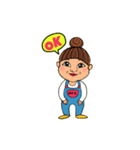おだんごあこちゃん（個別スタンプ：2）
