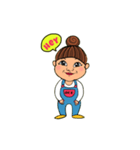 おだんごあこちゃん（個別スタンプ：6）