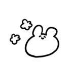 くまっぽくてうさぎっぽいやつ（個別スタンプ：18）
