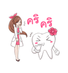 Lovely dentist and smart tooth by DTH（個別スタンプ：10）