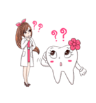 Lovely dentist and smart tooth by DTH（個別スタンプ：30）