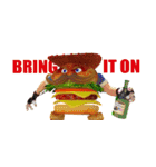 John Burger - Bull Steak Strikes Back（個別スタンプ：28）