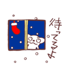 片眉！白いチワワンのメリークリスマス！！（個別スタンプ：5）