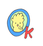 あなたのラッキーイエロー【よく使う言葉】（個別スタンプ：7）