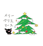 アグー豚 黒豚のアグー クリスマス版（個別スタンプ：3）