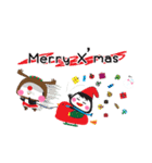 ペンギンメリークリスマス（個別スタンプ：3）
