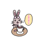 うさぎのスタンプその1.（個別スタンプ：3）