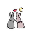 うさぎのスタンプその1.（個別スタンプ：17）