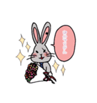 うさぎのスタンプその1.（個別スタンプ：24）