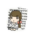 ironic life's girl（個別スタンプ：5）