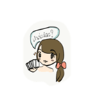 ironic life's girl（個別スタンプ：8）