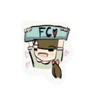 ironic life's girl（個別スタンプ：9）