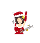 lady christmas（個別スタンプ：1）