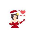 lady christmas（個別スタンプ：2）