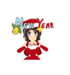 lady christmas（個別スタンプ：3）