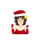 lady christmas（個別スタンプ：11）