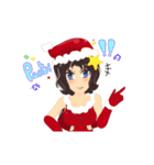 lady christmas（個別スタンプ：12）