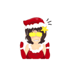 lady christmas（個別スタンプ：14）