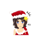 lady christmas（個別スタンプ：17）