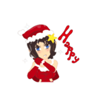 lady christmas（個別スタンプ：18）